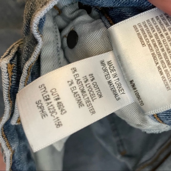 AGOLDE SOPHIE HIGH RISE SKINNY ANKLE JEAN - Picture 8 of 10